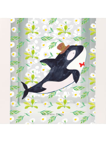 Mr. & Mrs. Panda Laterne Orca Zylinder ohne Spruch in Transparent