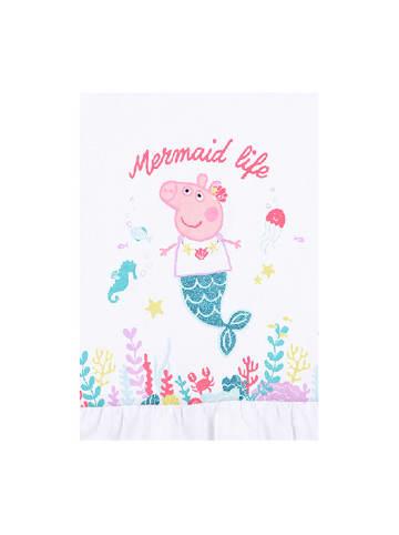 Peppa Pig T-Shirt kurzarm Sommer in Weiß