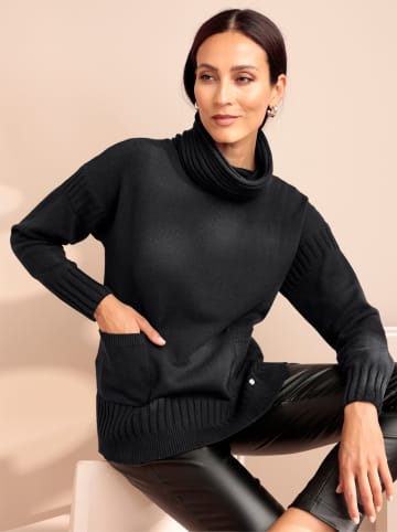 Heine Rollkragenpullover in schwarz