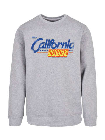 F4NT4STIC Sweatshirt Retro Gaming California GAMES LOGO in grau meliert