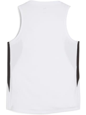 Puma Sportshirt "W CROSS THE LINE SingleT 3.0" in Weiß