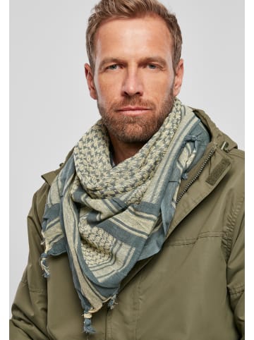 Brandit Shawls in petrol/khaki