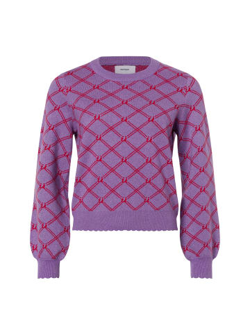 NÜMPH Strickpullover Nubir in flieder - 0001