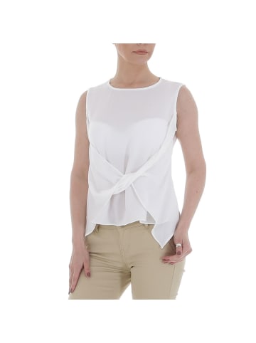 Ital-Design Bluse in Weiß