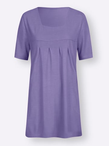 Sieh an! Longshirt in lavendel