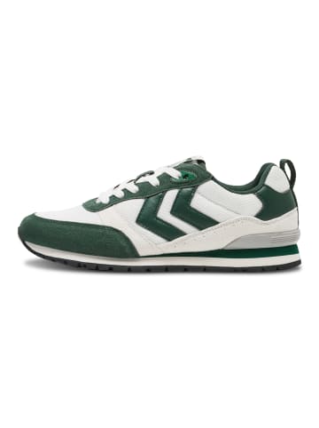 Hummel Schnürsenkel Sneaker Monaco 86 Erwachsene in WHITE/GREEN