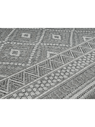 the carpet Moderner In-/Outdoor Teppich B in Grau