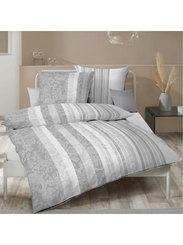 kaeppel Interlock-Jersey Bettwäsche in grau