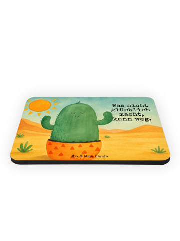 Mr. & Mrs. Panda Magnet Kaktus Sonne Design mit Spruch in Weiß