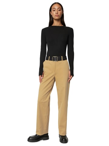 Marc O'Polo Wide Leg Pants in salted caramel