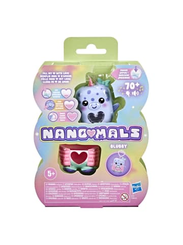 Hasbro Nano-MALS Blubby der Narwal elektronisches Fidget-Tierchen 5+