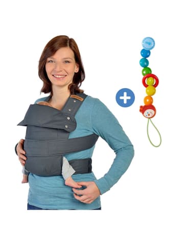 Marsupi Babytrage Classic 2,0 ab Geburt - 15 kg in gray