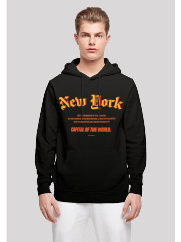 F4NT4STIC Basic Hoodie New York HOODIE in schwarz