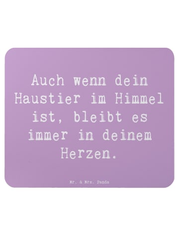 Mr. & Mrs. Panda Mousepad Spruch Trauerbewältigung Haustierverlu... in Lavendeltraum