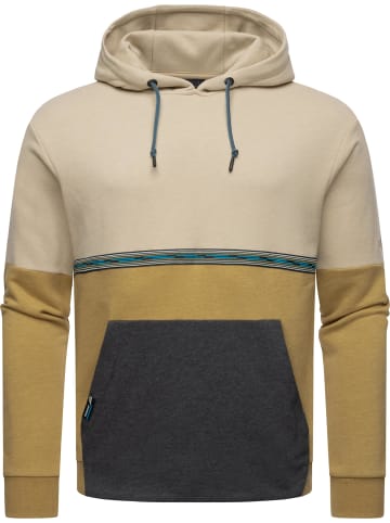 ragwear Hoodie Blocky Hoody in Sand