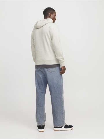 Jack & Jones Kapuzenpullover in White Melange 1