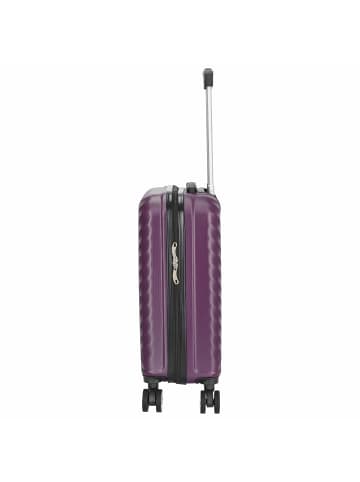 Paradise by CHECK.IN Kingston - 4-Rollen-Kabinentrolley 55 cm (lila) in lila