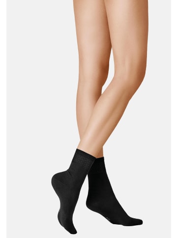 Kunert Socken Blue biologisch abbaubar in Black