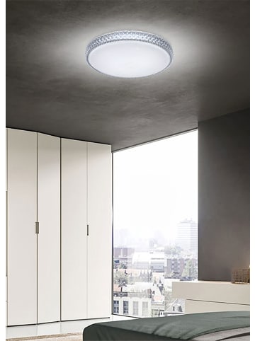 Licht-Erlebnisse Deckenlampe EEK G Ø 40 x (H)9 cm in WeißWeiß