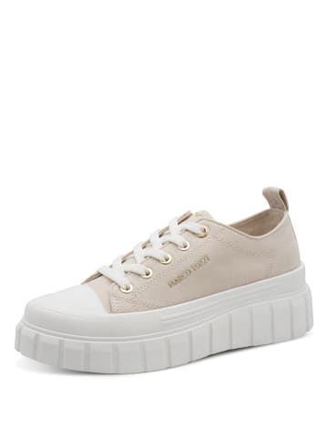 Marco Tozzi Plateau Sneaker in Beige