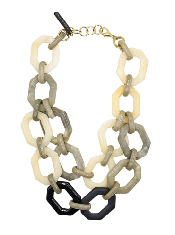 collezione alessandro Kurze Kette " Viola " in beige