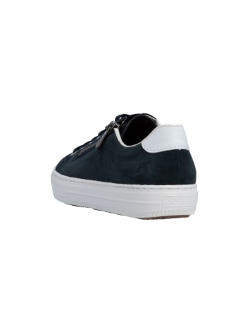 rieker Leder-Sneaker „Zip Manila“ Blau