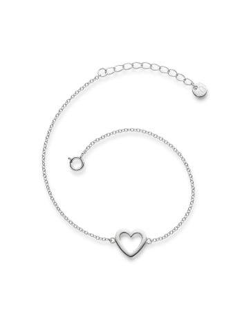 Glanzstücke München Armband Herz Sterling Silber in silber
