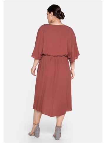 sheego Cocktailkleid in marsala