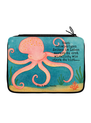 Mr. & Mrs. Panda Menschrmäppchen Tintenfisch Design mit Spruch in Weiß