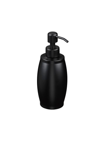 relaxdays 2 x Seifenspender in Schwarz - 350 ml