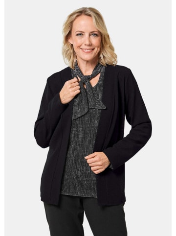 GOLDNER Longjacke in schwarz