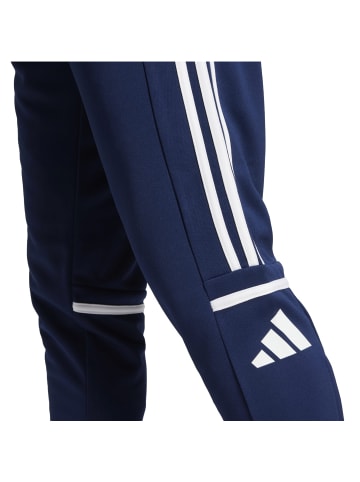 adidas Trainingshose im 3 Streifen Design in blau