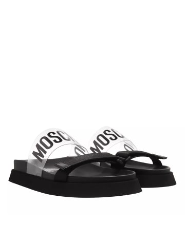 Moschino Sabotd Fussbet40 Nastro  Pvc Nero in black