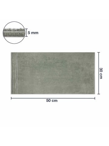 WohnDirect Weiche Gästetücher JASMINA 1 in Grau
