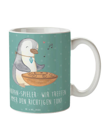 Mr. & Mrs. Panda Coffee Mug Handpan Spieler mit Spruch in Meeresbrise