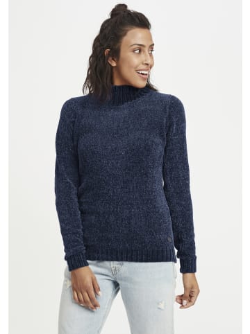 Oxmo Strickpullover in blau