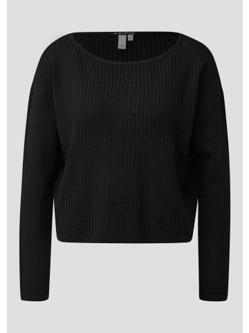 QS Strickpullover in 9999_schwarz