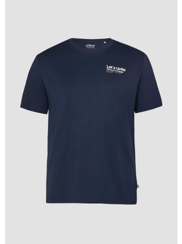 s.Oliver T-Shirt in 59D2_navy