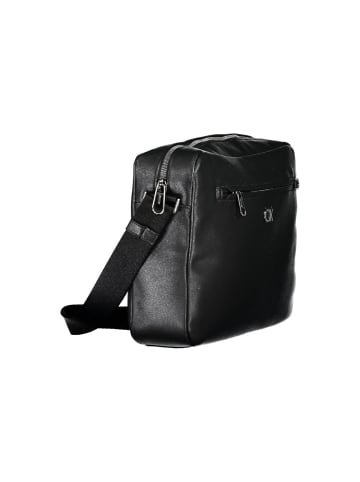 Calvin Klein Schwarze recycelte Polyester-Aktentasche
