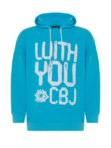 Cipo & Baxx Kapuzensweatshirt in TURQUOISE