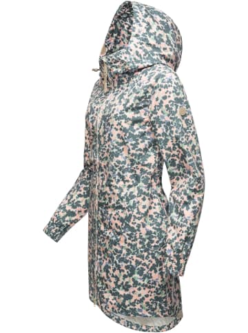 ragwear Outdoorjacke Bronja Print in Offwhite