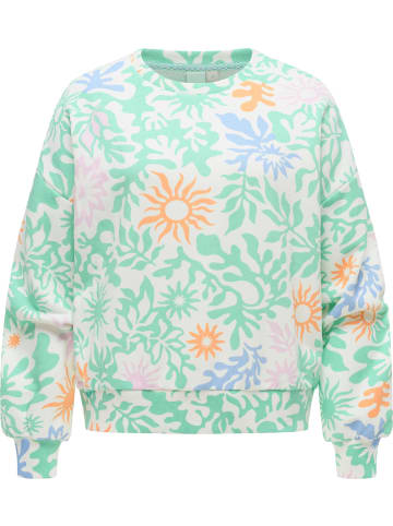 ragwear Sweater Wuss Print in Mint Combo