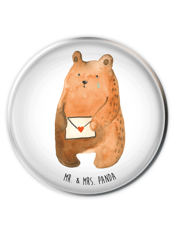 Mr. & Mrs. Panda abfluss stöpsel Bär Liebesbrief ohne Spruch in Weiß
