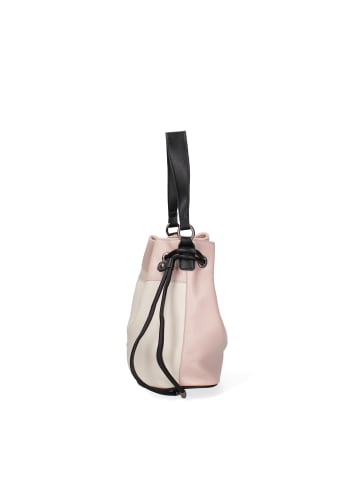 David Jones Beuteltasche in BEIGE AND PINK