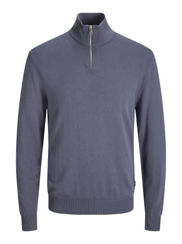 Jack & Jones Strickjacke mit Viertelreißverschluss in Turbulence