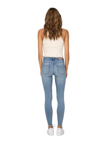 ONLY Jeans ONLBLUSH MID SK REA685 skinny in Blau