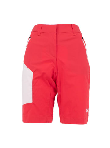 Jack Wolfskin Hose Overland Softshell Shorts in Rot