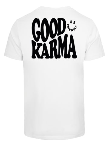 Mister Tee Mister Tee Good Karma Friendly Tee in white