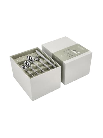Gense Besteckset Twist in Glänzender Stahl