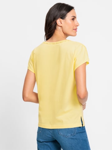 WITT WEIDEN Rundhals-Shirt in zitrone